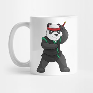 Panda as Ninja in Costume Mug